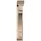 Ekena Millwork Merced Traditional Smooth Bracket w/ Offset Brace, Douglas Fir, 5 1/2"W x 32"D x 36"H BKT0604X32X36MRC01SDF - alternate 3
